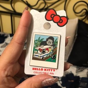 Hello Kitty x King Kong enamel pin